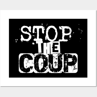 Stop the Coup - Punk Posters and Art